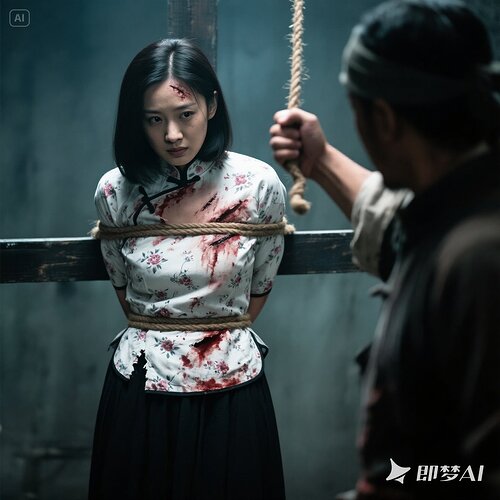 背绑-鞭打-冷对11
