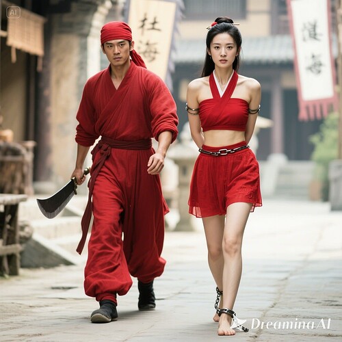 dreamina-2025-07-31-6304-生成一幅写实摄影图片(古装电视剧效果）：窦娥，女主角，30岁， 但是身材依然苗条...