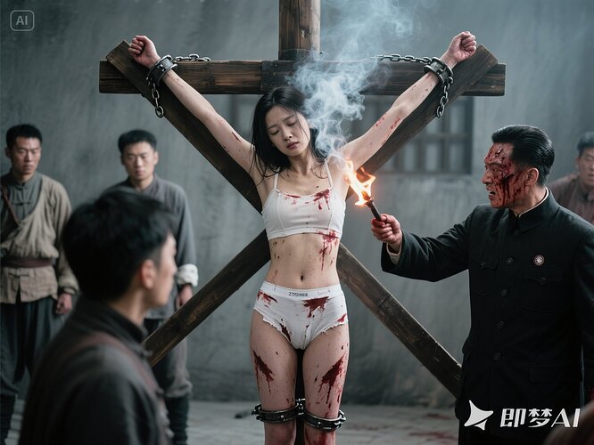刑架-官员-烙刑-昏迷 (4)