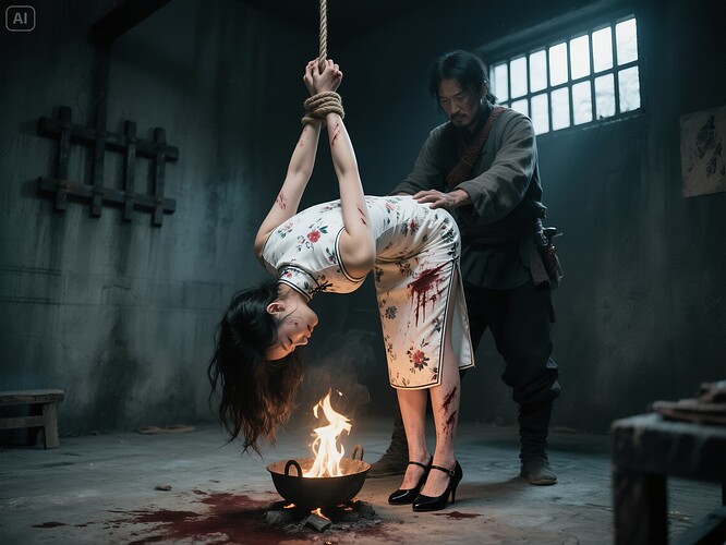 白旗袍反剪5..