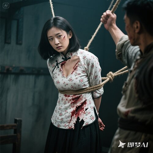背绑-鞭打-冷对15