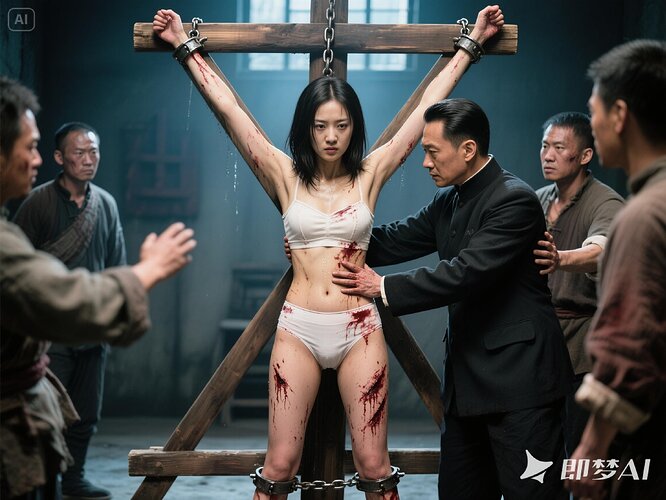 刑架-内衣-官员抚摸 (5)
