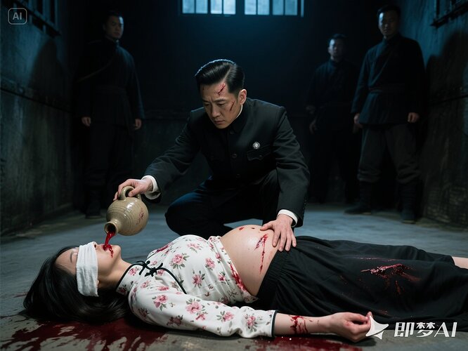 水刑-辣椒水-胀肚子-官员2