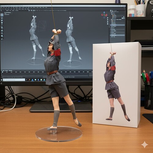 娘子军手办- (2)